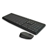 Kit Teclado Y Mouse LOGITECH Silencioso  MK295 COLOR Negro