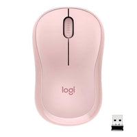 Mouse Inalámbrico Silencioso M220 rosado