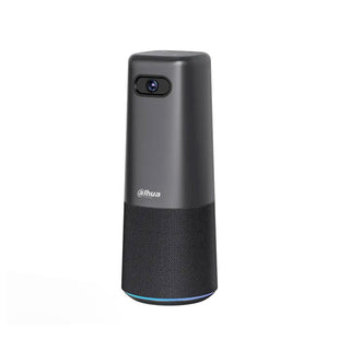 Cámara Dahua USB todo en uno 1080P,2MP / FHD a 30fps, gran angular de 100° reducción de ruido digital 3D,Procesamiento de voz multidimensional, presenta más naturaleza, voz abundante y clara,Algoritmo de matriz omnidireccional de 4 micrófonos, captación d