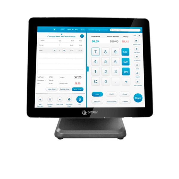 Aio 3NSTAR POS J6412 2.0GHz.4GB 120SSD 15.6 Linux