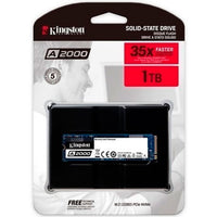 Unidad de estado solido ssd kingston A2000 1TB M.2 PCIe NVMe
