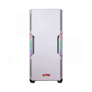 Chasis gamer XPG by ADATA STARKER Blanco / ATX / Vidrio templado X1 / 1 Fan cooler ARGB + 1 Fan Cooler Standard + Fuente de poder XPG PROBE / 600 Watts / Certificada 80 Plus Bronze