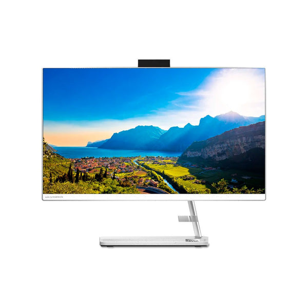 Todo en uno Lenovo IdeaCentre 3 24ALC6 AMD Ryzen 5 7530U 23,8 Pulgadas FHD Memoria 8GB Estado Solido 512GB Windows 11 Home color Blanco