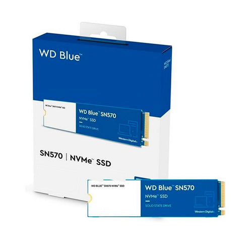 Unidad de estado sólido SSD Western Digital Blue SN570 1TB NVMe PCIe lectura 3500MB/s
