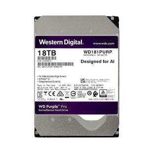 Disco duro para video inteligente WD Purple Pro 18TB- SATA- 3,5 Inch-7200 -512 MB GARANTIA 5 AÑOS