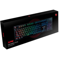 Teclado gamer Membrana-Mecanico XPG by ADATA INFAREX K10 / RGB
