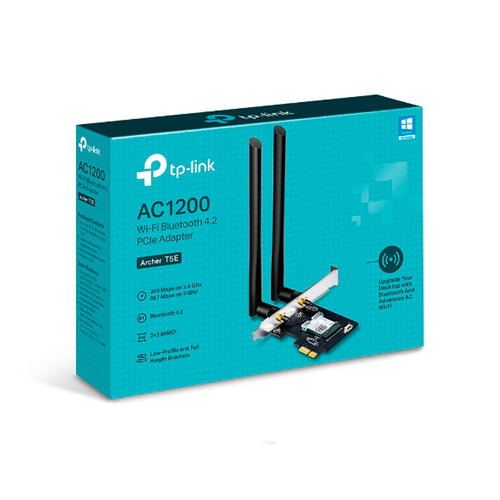 Adaptador TPLINK AC1200 Wi-Fi Bluetooth 4.2 PCIe