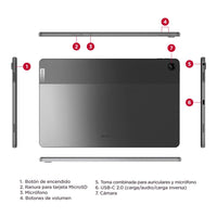 Tablet LENOVO 10.61” Pulgadas M10 RAM 4GB Disco SSD 128GB COLOR Gris