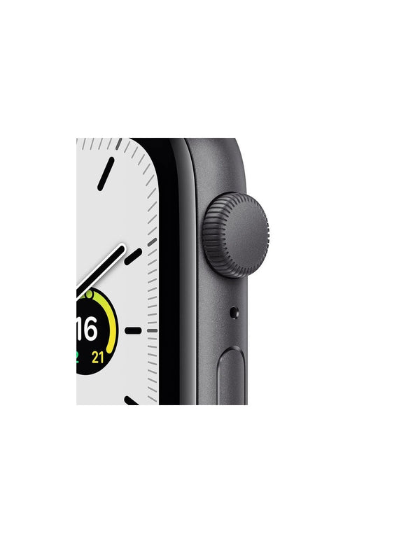 Apple Watch SE (GPS) Caja de aluminio en Gris Espacial de 44 mm Correa deportiva Medianoche