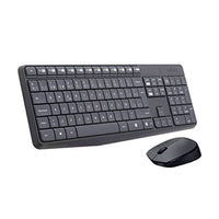 Kit Teclado Y Mouse LOGITECH Silencioso  MK295 COLOR Negro