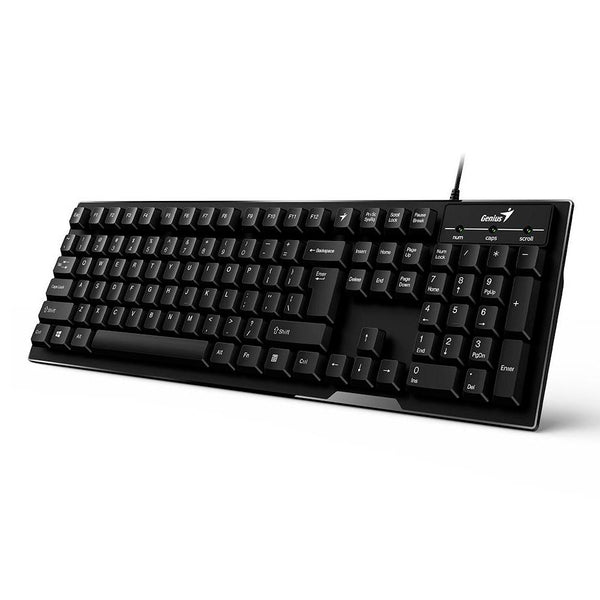 Teclado GENIUS Smart KB-102 USB Resistente A Liquidos COLOR Negro