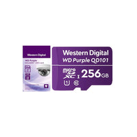 Tarjeta MicroSD WESTERN DIGITAL 256gb Para Cámaras de Seguridad