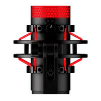 Micrófono HyperX QuadCast condensador multipatrón negro