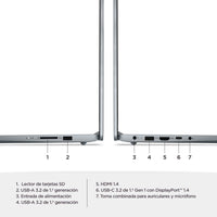 Computador Portatil LENOVO 14 Pulgadas RAM 8GB SSD 512GB COLOR Plateado Windows 11 Home