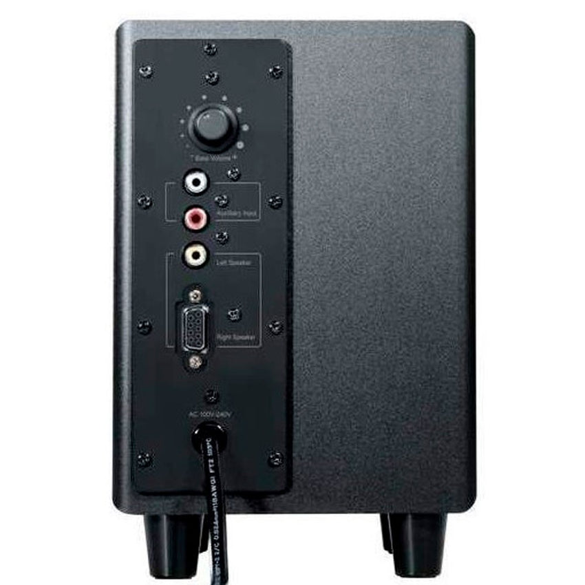 Parlante Logitech Z323 2.1 Potencia 30W Subwoofer 18W Plug 3.5mm/RCA Compatible PC-Cell-Tablet Garantía 2Años-NEGRO