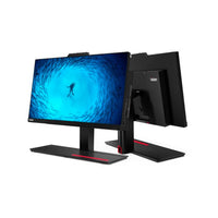 Computador Lenovo Todo en Uno, Intel Core i5, Pantalla 21,5 FHD, 8GB RAM, 1 TB SATA+ 128GB SSD, Windows 10 Pro, negro