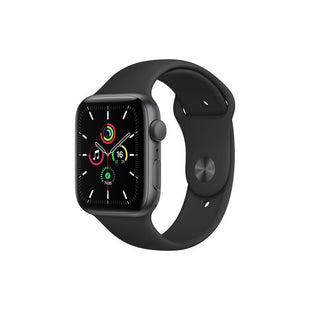 Apple Watch SE (GPS) Caja de aluminio en gris espacial de 40 mm Correa deportiva Medianoche