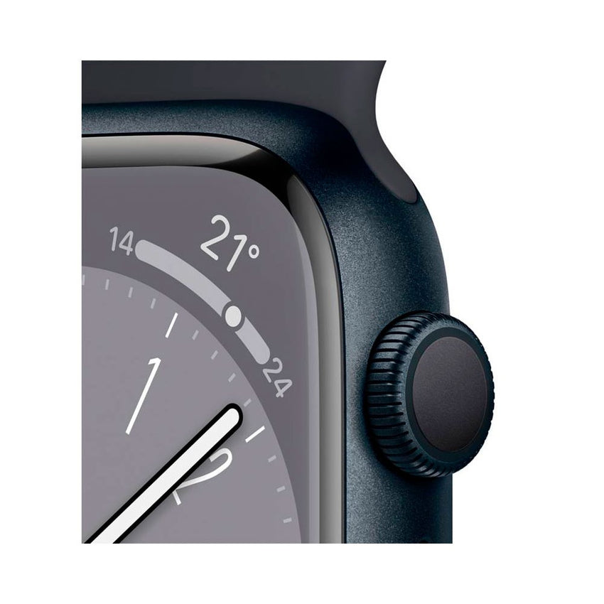 Apple Watch Series 8, Cuenta con Caja de Aluminio, Con GPS, Negro