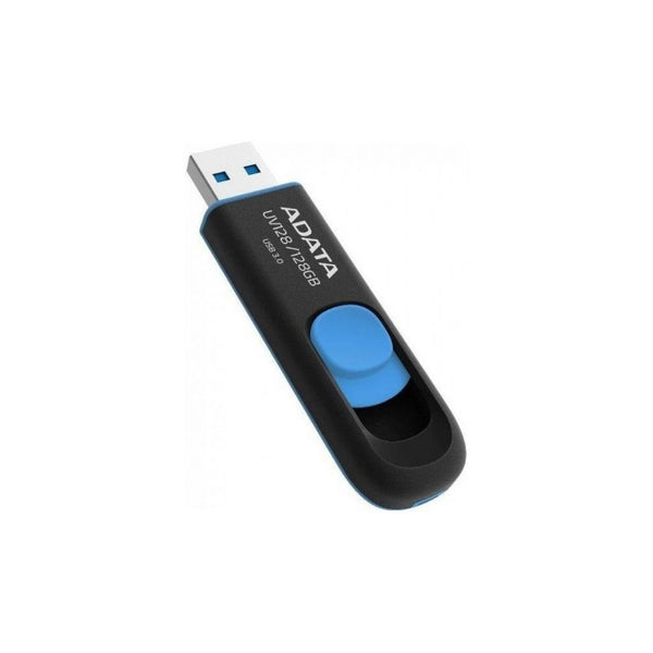 Memoria USB ADATA AUV128-128G-RBE  Negra - Azul