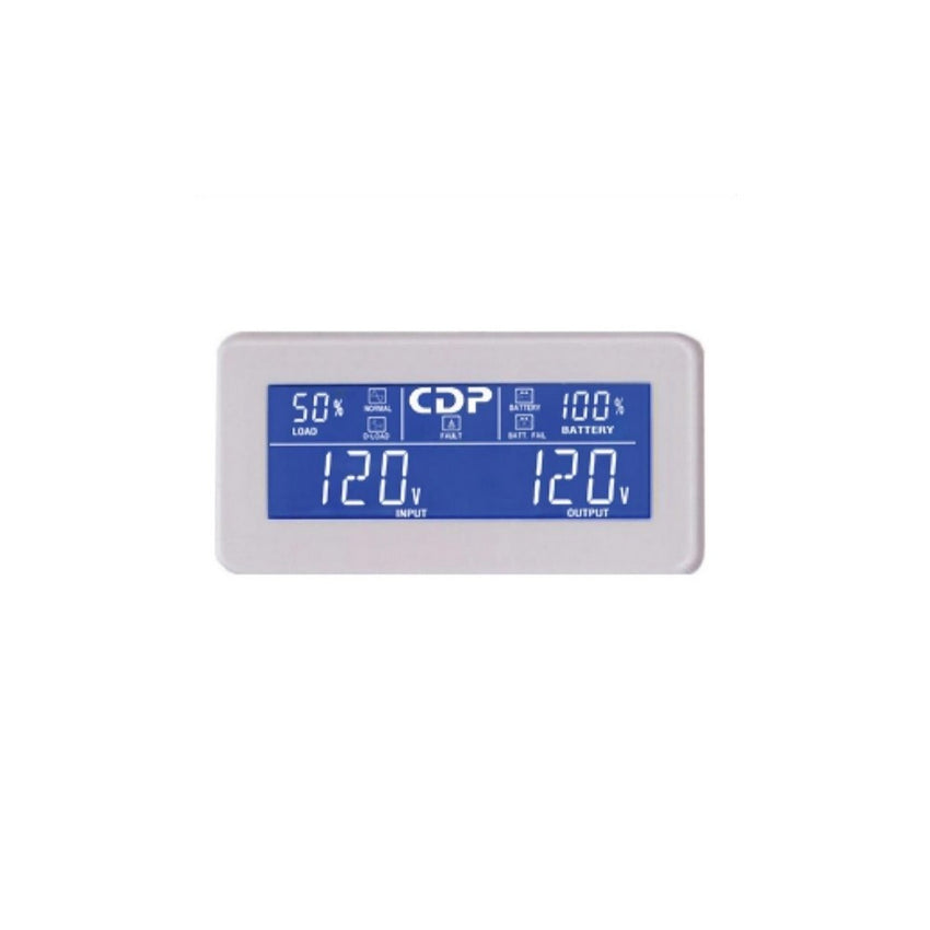 UPS CDP Interactiva, 750VA/300W 10 Tomas de Salida Pantalla LCD Software de monitoreo Puertos USB