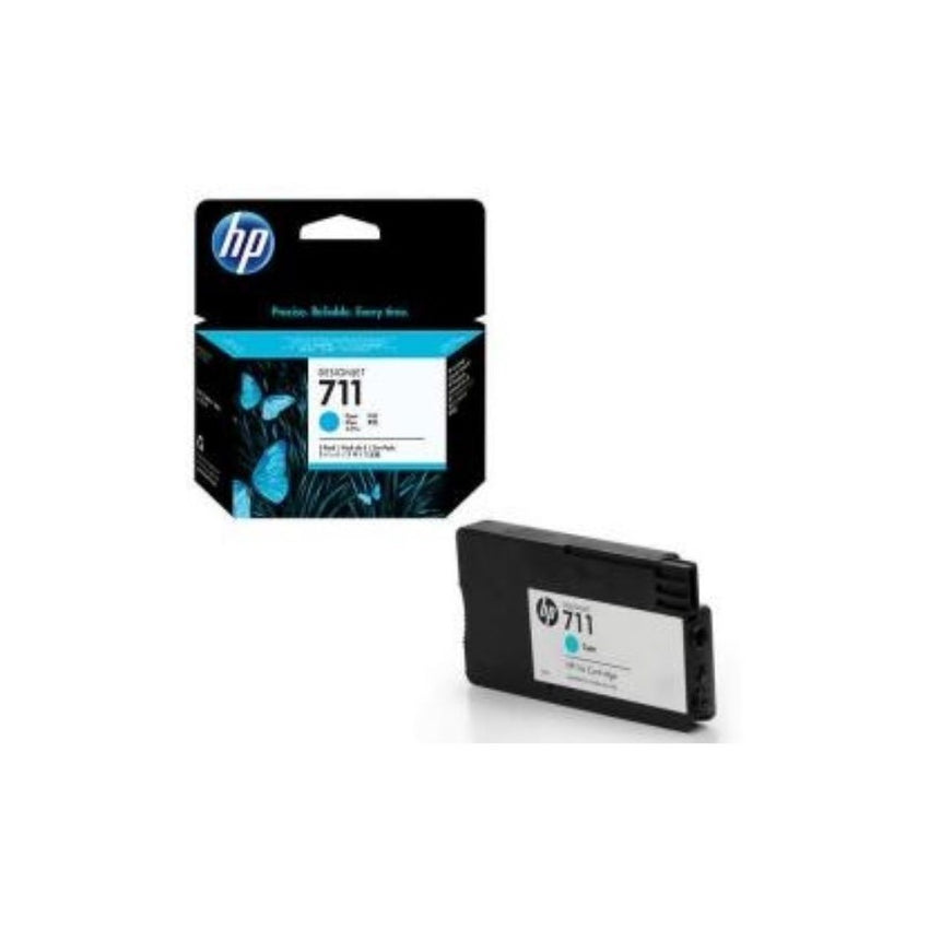 Pack de Ahorro 3 Cartuchos de Tinta HP 711 DesignJet de 29 ml COLOR Cyan
