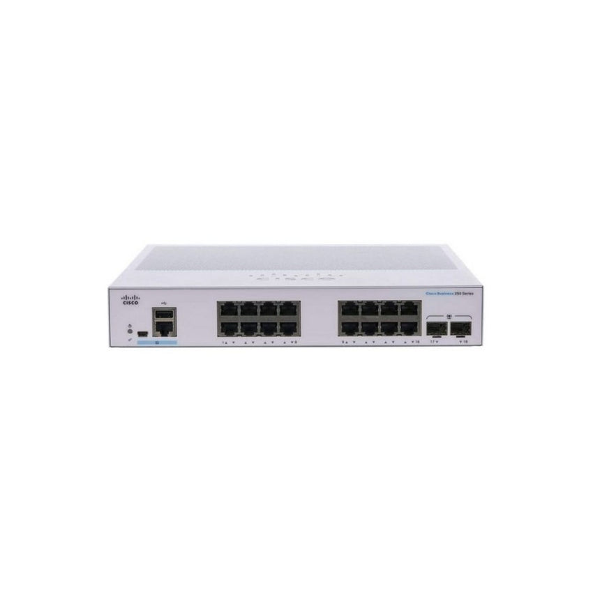 Swithes Cisco CBS250 Smart 16-port GE, 2x1G SFP