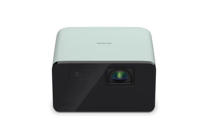 Mini Video Proyector Epson EpiqVision EF-21G /Opal Green/  Tecnología: 3 LCD Laser / (1.000 lumens en Blanco y Color - Resolución  FHD) Google tv, Bluetooth