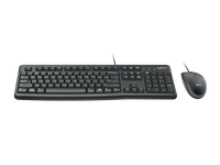 Combo LOGITECH Teclado + Mouse MK120 COLOR Negro
