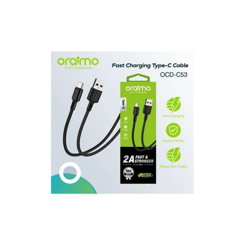 Cable USB-C Negro 1 Metro