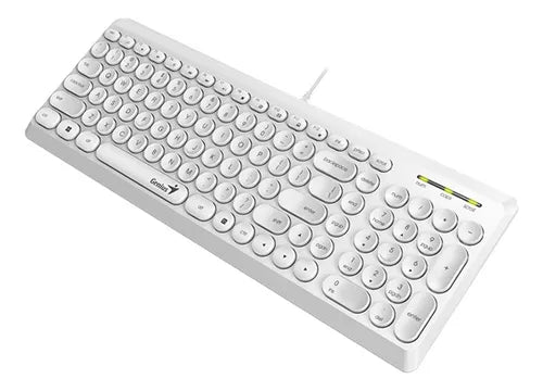 TECLADO USB BLANCO Q200