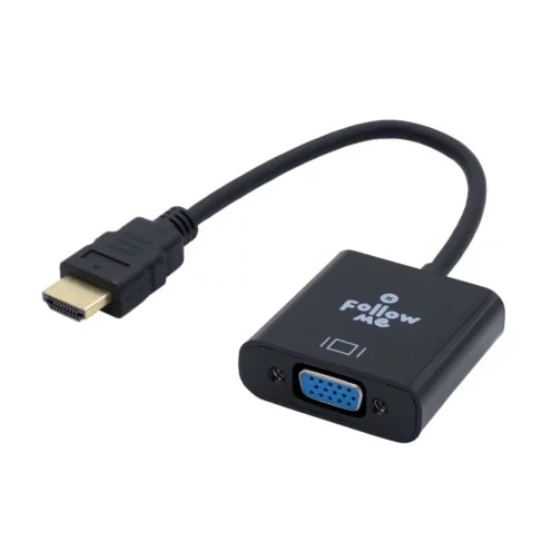 Adaptador HDMI a VGA + Audio