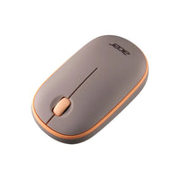 Mouse Acer AMR100 Color Durazno inalámbrico de burbuja (1600 DPI/frecuencia inalámbrica de 2,4 GHz/sensor óptico/llave USB)