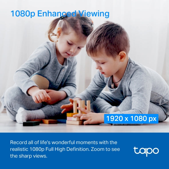 Cámara TAPO TPLINK Wi-Fi de sobremesa de 360 Grados con Detección por IA