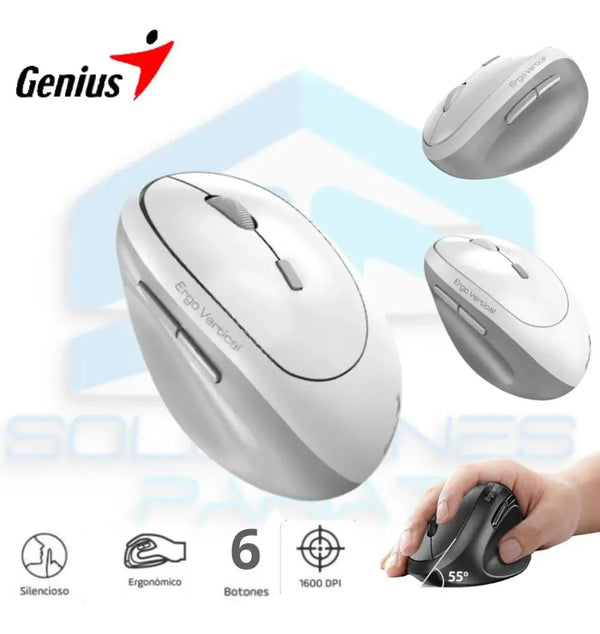 MOUSE  INALAMBRICO  8350  WHITE GREY