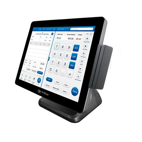 All-In-One POS 3Nstar Intel Core i5-11th Generation 16GB RAM, 500GB SSD, 15 multitoque Capacitivo, Wi-Fi, BT, Red, 7 USB, 2 RS232, 1 VGA, 1HDMI Windows 10 IOT Enterprise Value