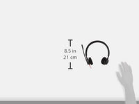 Poly Blackwire 3320 Stereo Microsoft Teams Certified USB-C Headset +USB-C/A Adapter