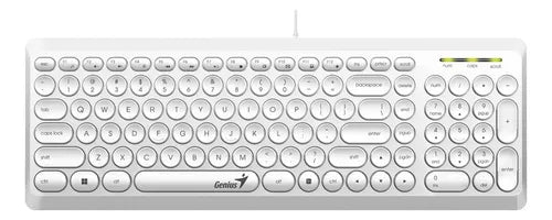 TECLADO USB BLANCO Q200