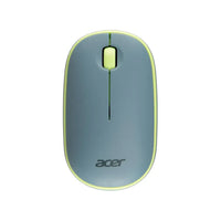 Mouse Acer AMR100 Color Blue inalámbrico de burbuja (1600 DPI/frecuencia inalámbrica de 2,4 GHz/sensor óptico/llave USB)