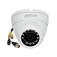 Camara Dahua Domo, 4MP, Lente fijo 2,8mm, 4en1 (CVI/TVI/AHD/CVBS), Metal, DWDR, Smart IR30m, IP67, 12VDC.