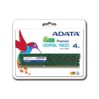 ADATA MEMORIA RAM  PC DDR3 4GB BUS 1600 LOW VOLTAGE