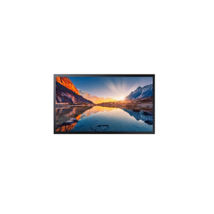 Monitor Industrial Samsung  QM32R-T,Tamaño: 32, Resolución 1920X1080 (16:9), Brillo 300 nit con vidrió táctil, Pantalla táctil capacitiva, Contraste: 5000:1, Características: uso 16 horas/día,  Sensor IR Central (Tras el panel), altavoces 10Wx2 , Reproduc