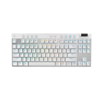 TECLADO PRO X TKL LIGHTSPEED - WHITE - US - AMR-403