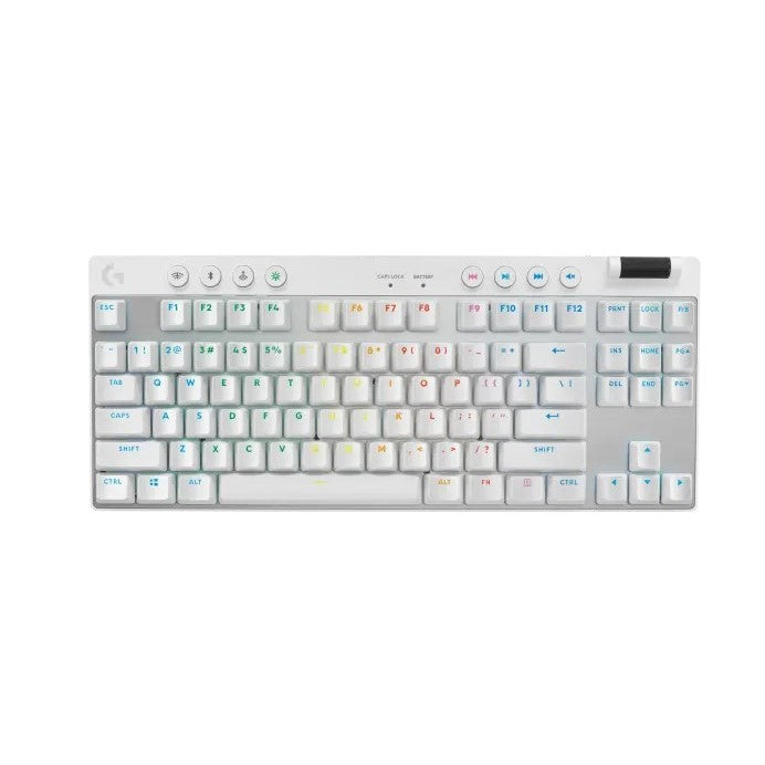 TECLADO PRO X TKL LIGHTSPEED - WHITE - US - AMR-403