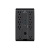 UPS CDP Interactiva, 1000VA/400W 10 Tomas de Salida Pantalla LCD Software de monitoreo Puerto USB