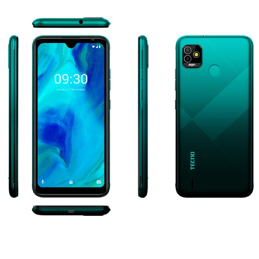 Celular Tecno POP 5 32GB/2GB Ice Lake Green