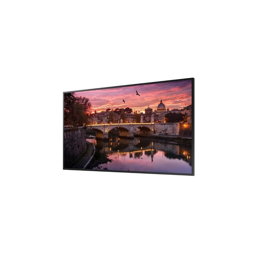 Samsung Monitor Industria QB50R-B, Tamaño 50,Resolución 3840X2160 4K UHD, Brillo 350nit, Contraste: 4000:1  ¤ Certificación contra polvo IP5X,  Características: uso 16 horas/día, altavoces 10Wx2., Web Browser, WiFi, 8GB almacenamiento,Entradas:HDMI 2.0 (2