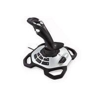 JOYSTICK EXTREME 3D PRO Logitech Gaming USB Compatible PC 12 Botones Programables Garantía 3Años-NEGRO-SILVER