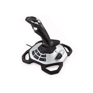 JOYSTICK EXTREME 3D PRO Logitech Gaming USB Compatible PC 12 Botones Programables Garantía 3Años-NEGRO-SILVER
