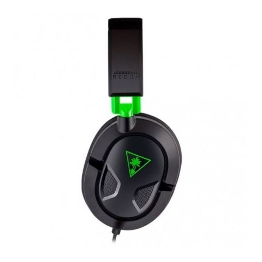 Audífonos Gaming Alámbricos de diadema con micrófono, Turtle Beach Recon, para XBONE Ear Force Recon 50X, Color Negro, Jack 3.5mm