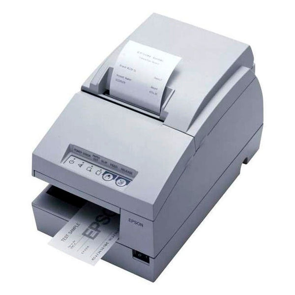 Impresora Epson Matricial de Recibos y Validación TM-U675-082, 76mm, Docto Suelto, Puerto USB, No Incluye Fuente. Negra.
